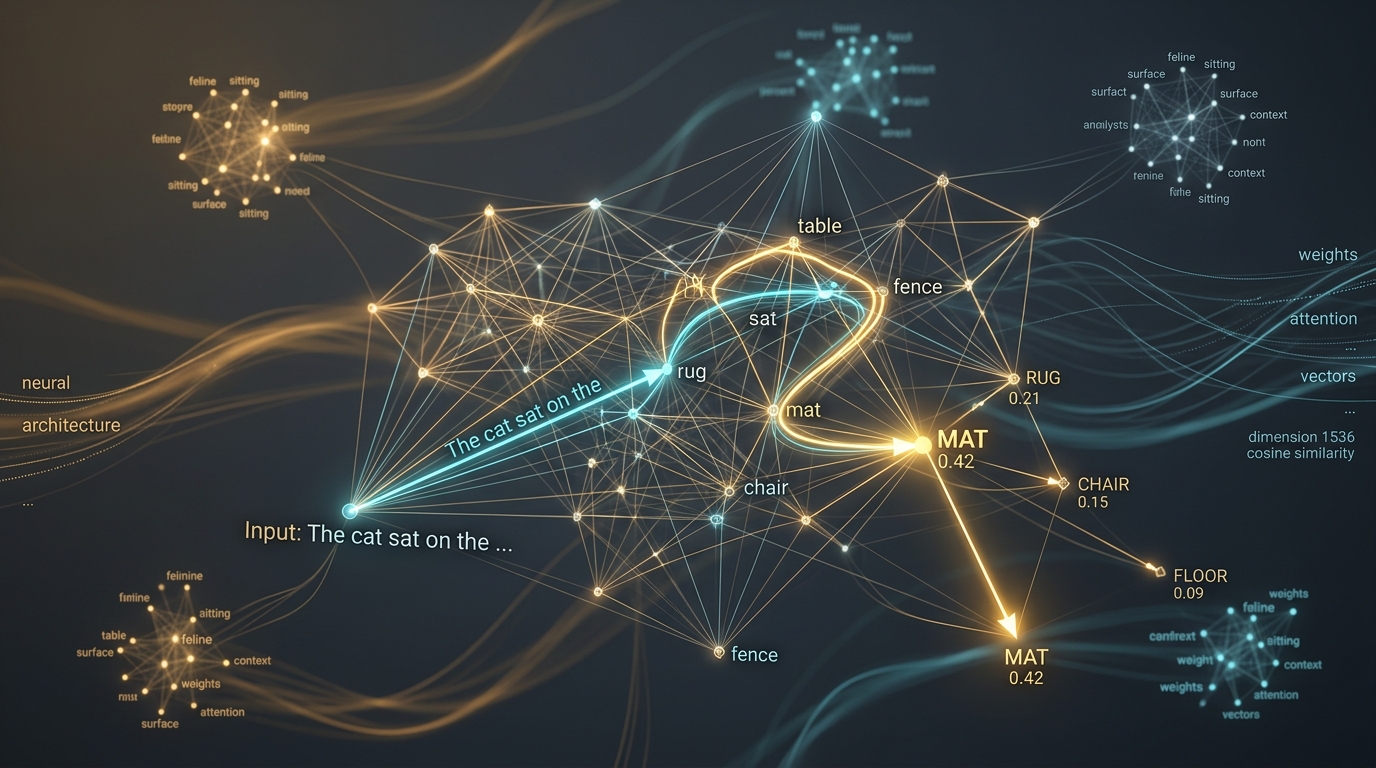 LLM Token Prediction Diagram